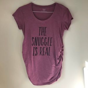 THE SNUGGLE IS REAL TSHIRT
